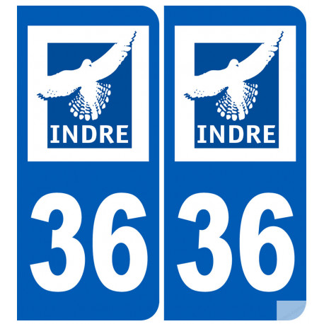 numero immatriculation 36 (Indre)