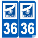 numero immatriculation 36 (Indre)