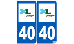 numero immatriculation 40 (Landes)