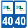 numero immatriculation 40 (Landes)