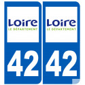 numero immatriculation 42 (Loire)