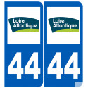 numero immatriculation 44 (Loire-Atlantique)