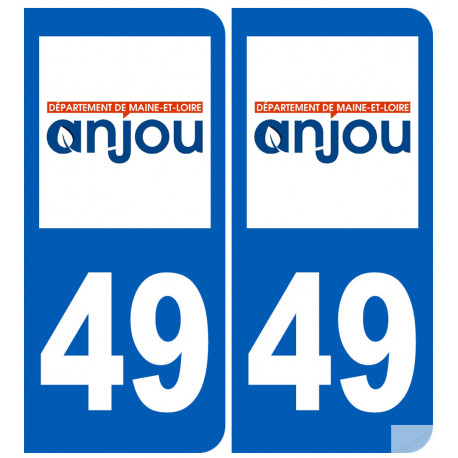 numero immatriculation 49 (Maine-et-Loire)