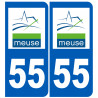 numero immatriculation 55 (Meuse)