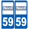 numero immatriculation 59 (Nord)