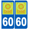 numero immatriculation 60 (Oise)