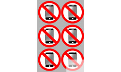 Stickers / autocollants éteindre son smartphone