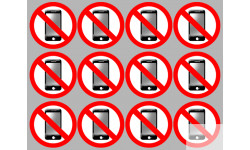 Stickers / autocollants éteindre son smartphone