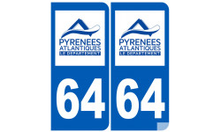 numero immatriculation 64 (Pyrénées-Atlantiques)