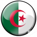 Stickers / autocollant drapeau Algerien