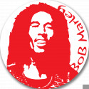 stickers / autocollant Bob marley