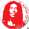 stickers / autocollant Bob marley