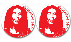 stickers / autocollant Bob marley