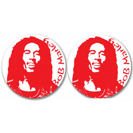 stickers / autocollant Bob marley