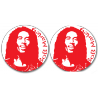 stickers / autocollant Bob marley