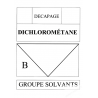 Stickers / autocollant Dichlorométane A