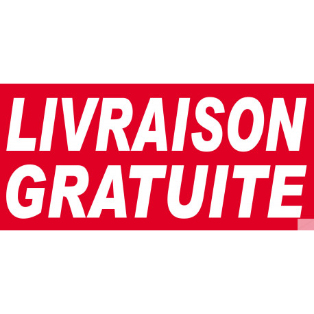 Livraison gratuite