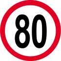 80km/h rouge