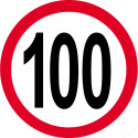 100km/h rouge