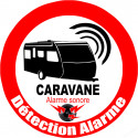 Autocollant alarme pour Caravane