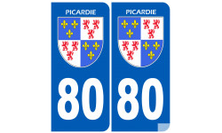 immatriculation 80 la Picardie