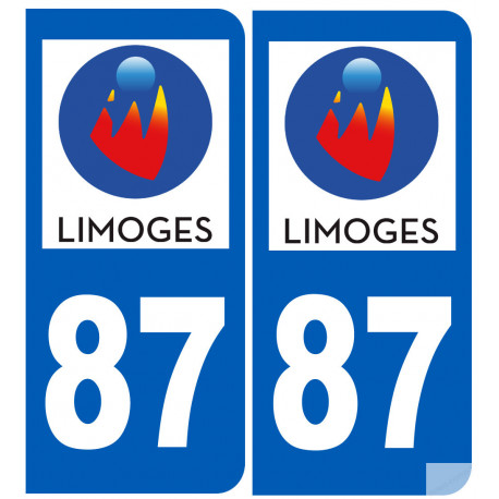 immatriculation 87 Limoges