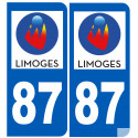 immatriculation 87 Limoges