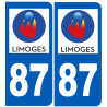 immatriculation 87 Limoges