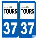 immatriculation 37 Tours