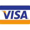 Paiement par carte Visa accepté