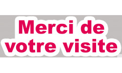 Merci de votre visite