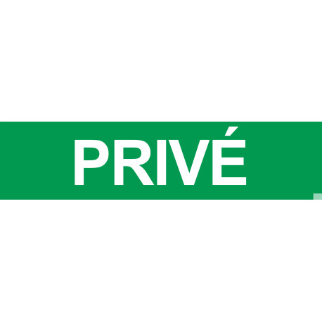 Privé vert