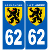  62 immatriculation Flandre