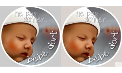 ne pas sonner bébé dort style 2