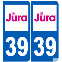 numero immatriculation 39 (Jura)