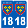 immatriculation Berry 18 (le Cher) 