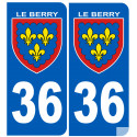 immatriculation Berry 36 (l'Indre)