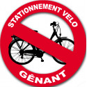 vélo gênant