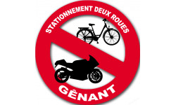 stationnement 2 ROUES genant