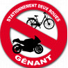 stationnement 2 ROUES genant