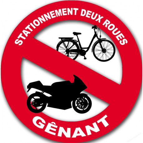 stationnement 2 ROUES genant