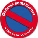 Défense de stationner