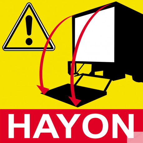 Signalétique Hayon