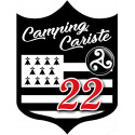 blason camping Breton 22