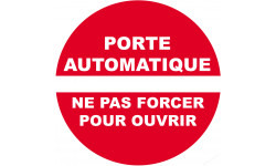 porte automatique ne pas forcer pour ouvrir