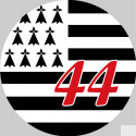 Stickers / autocollant Bretagne 44