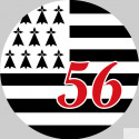 Stickers / autocollant Bretagne 56