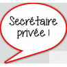 stickers / autocollant Secretaire à l'écoute