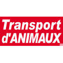 Sticker Transport d'animaux