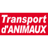 Sticker Transport d'animaux